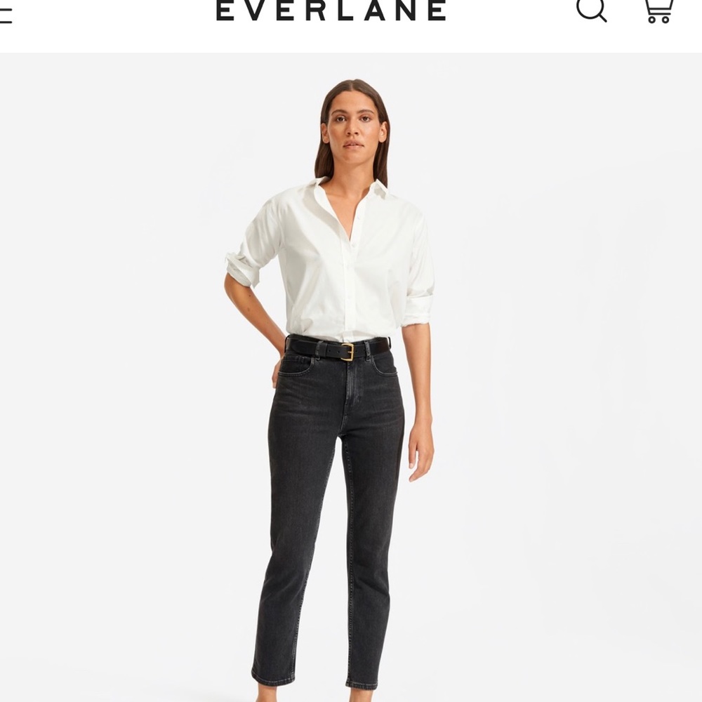 Everlane the “Cheeky Straight Jean”
